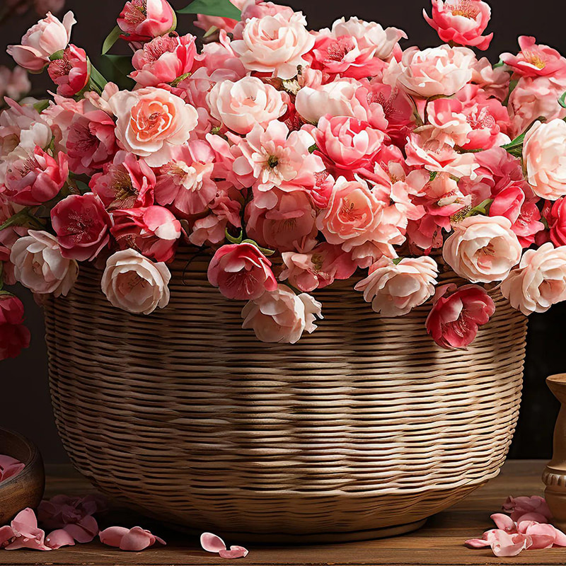 Optisk sortering av blomster